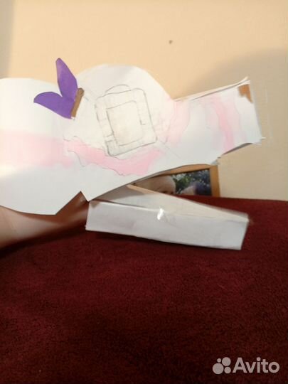 Бумажный дракон на руку