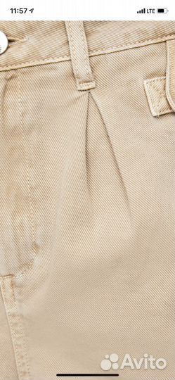 Джинсовые шорты zara 38