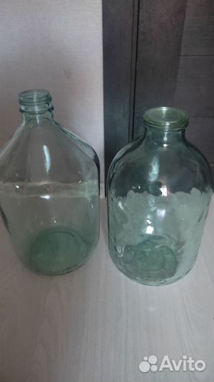 Бутыль стеклянная 10 литров