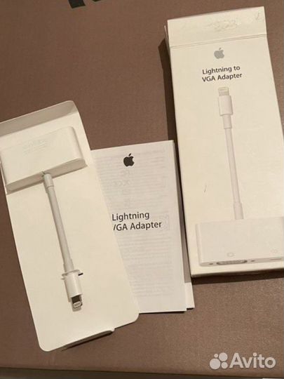 Адаптер apple lightning - vga, usb c, mini display