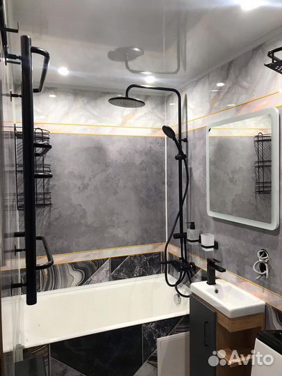 Ремонт ванной и туалета панелями пвх