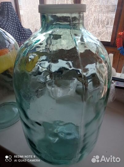 Банка 3л и бутыль 20л стеклянные по госту СССР