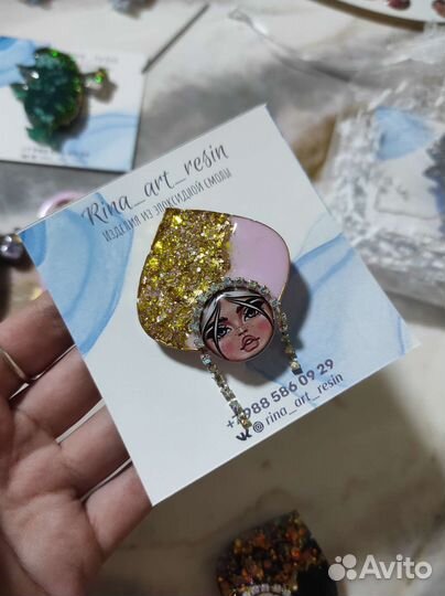 Брошки (на заказ)