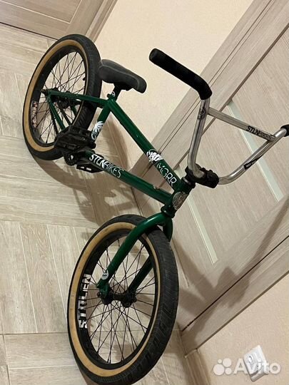 Трюковой BMX оригинал, хром