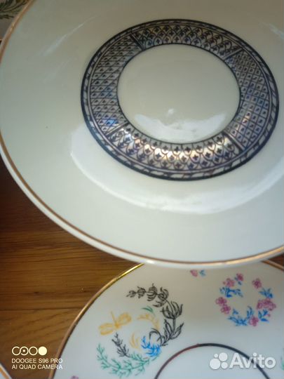 Блюдца лфз. Чайные и кофейные