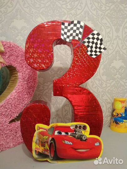 Обьемные цифрыдля мальчика и девочки