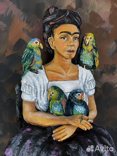 Авторская ватная интерьерная игрушка