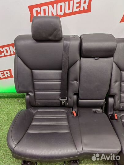 Кожаный салон Kia Sorento prime 3