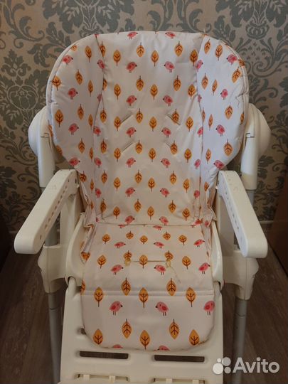 Стульчик для кормления chicco polly