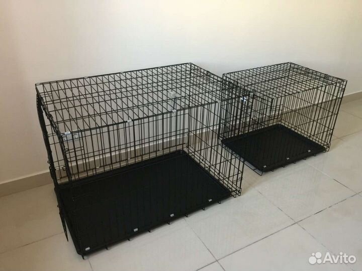 Новая клетка с пластиковым поддоном