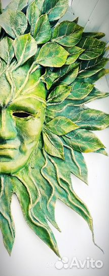 Маска-панно настенное