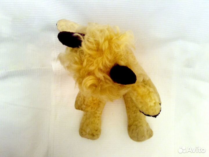 Плюшевая игрушка Коза-Дереза. На шарнирах. СССР