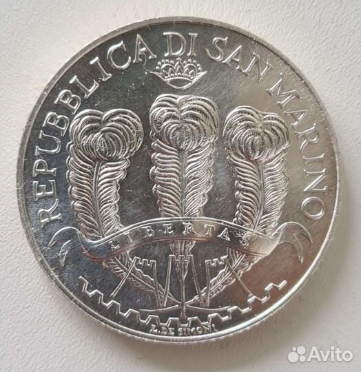 Сан-Марино 5 евро