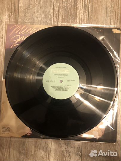 Виниловая пластинка michael jackson