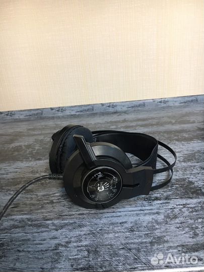 Игровые наушники bloody с микрофоном