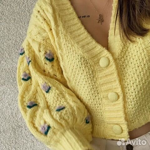 Вязаный кардиган toptop