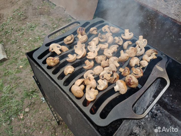 Чугунная решетка для гриля