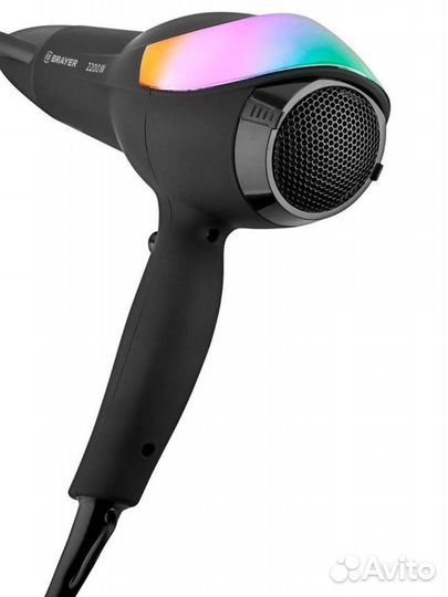 Фен 2200 Вт, 2 скорости, 3 темпер. режима