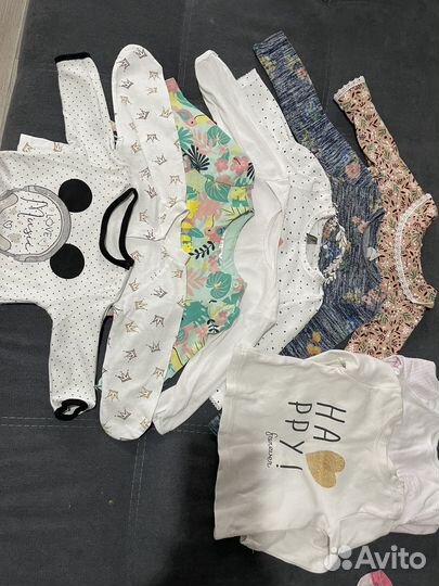 Пакет вещей на девочку от 5 месяцев до 1,6 года