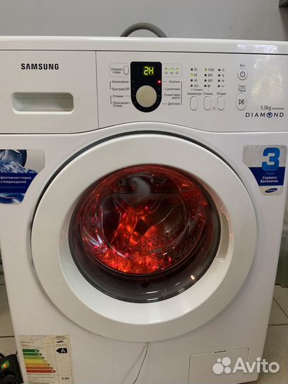 Стиральная машина samsung. Гарантия