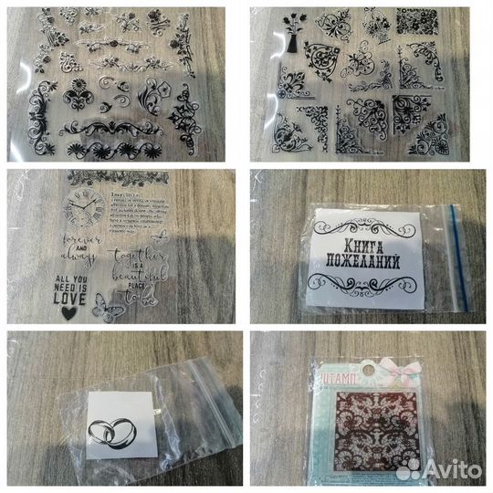Молды силикон, штампики скрапбукинг