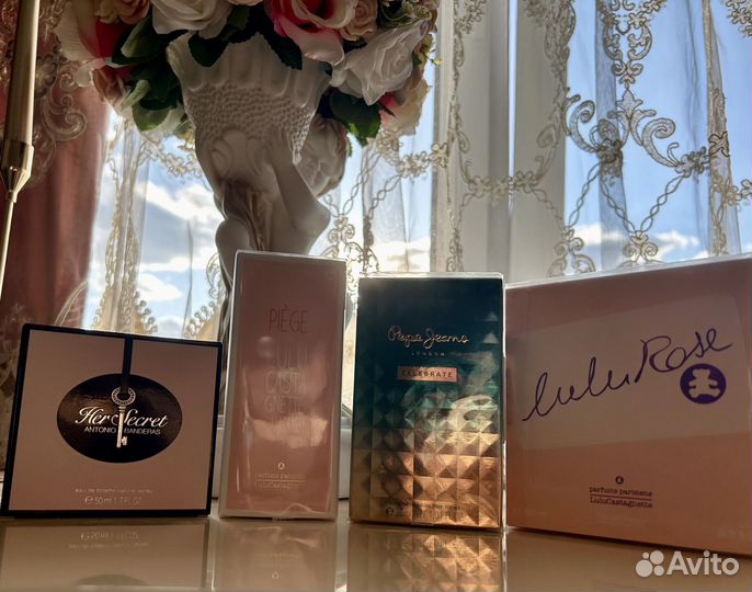 Туалетная вода женская trussardi, pepe jeans