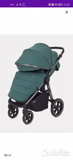 Прогулочная коляска rant caspia 2.0