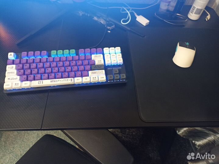 Игровой комплект клавиатура мышь наушники