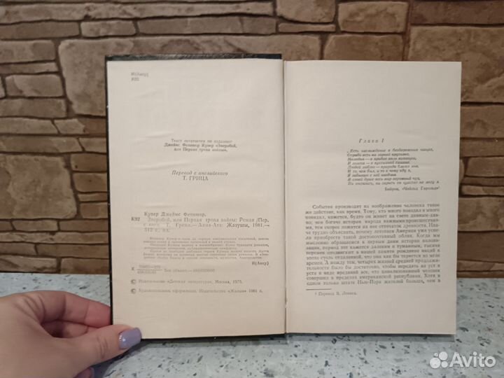 Фенимор Купер Зверобой