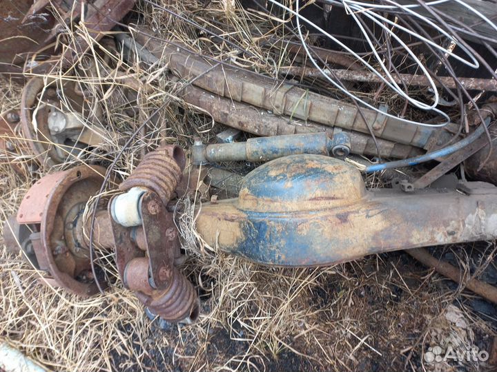 Мост, передняя балка,ресоры паз автобус