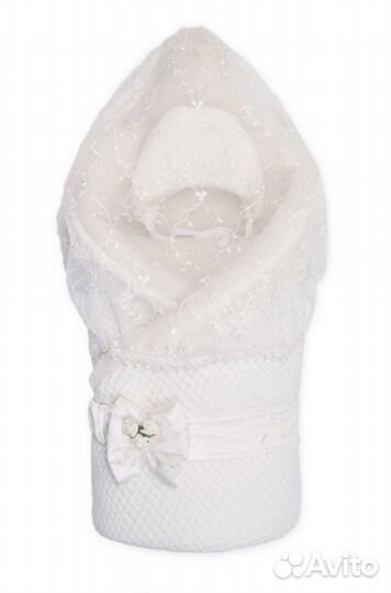 Конверт-одеяло на выписку зимний Жемчужинка