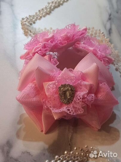 Резинки для волос ручной работы