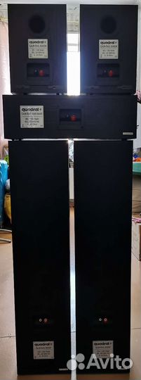 AV-ресивер Yamaha RX-465 + акустика Quadral