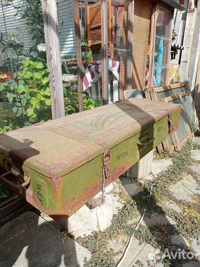 Ящик армейский металлический