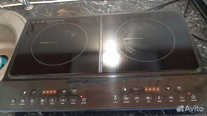 Индукционная плита 2 конфорки бу
