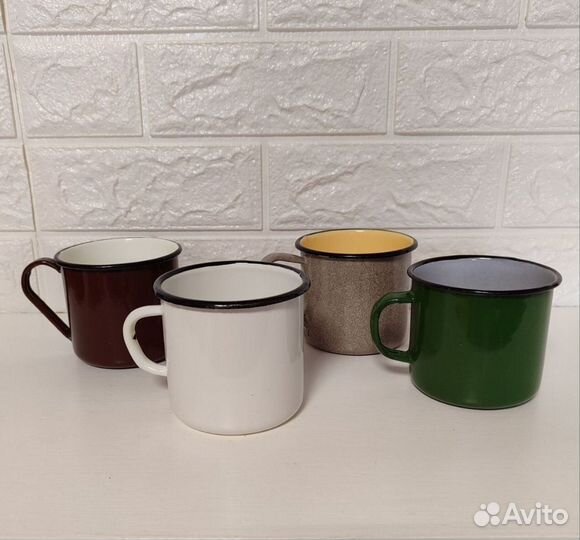 Эмалированная кружка СССР