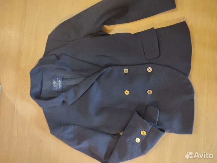 Синий жакет Zara