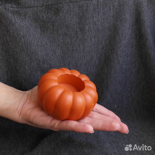 Подсвечник тыква