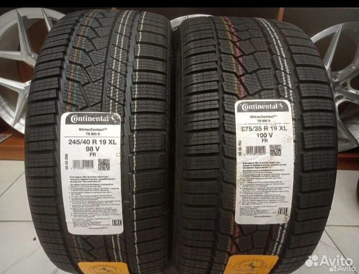 Continental ContiWinterContact TS 860S 245/40 R19 и 275/35 R19 100V