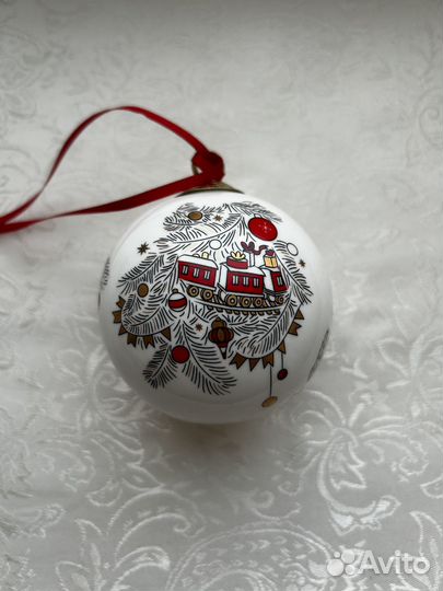 Елочные игрушки Verzhe фарфор
