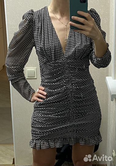 Короткое платье zara