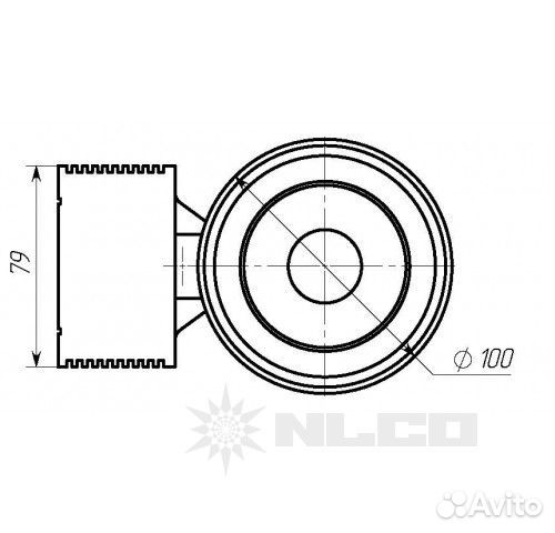 Светильник nlco TSF36-30-NW-01