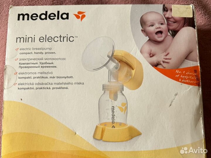 Молокоотсос электрический medela mini electric