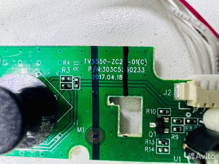 Кнопка включения и Ик приемник Haier LE43K600SF