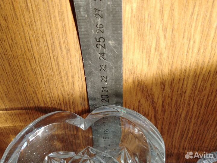 Вазочка для цветов хрусталь СССР
