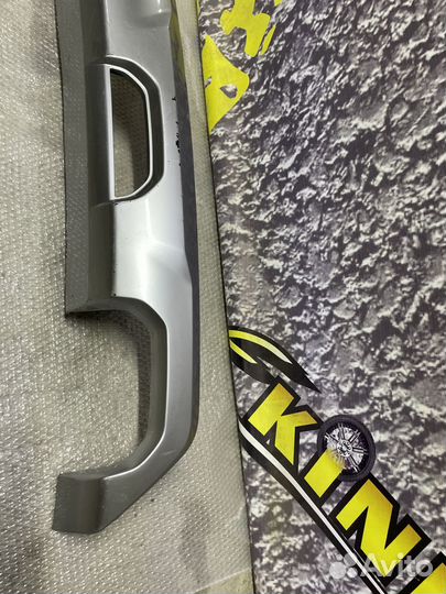 Накладка заднего бампера Rio Рио 4 2020г X-Line