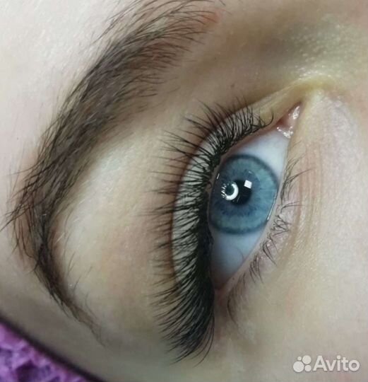 Наращивание ресниц на дому