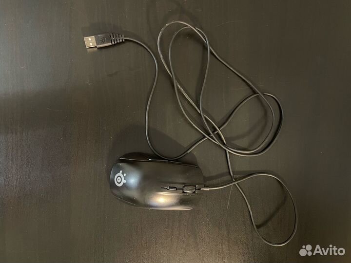 Мышь проводная SteelSeries Rival 95 черный