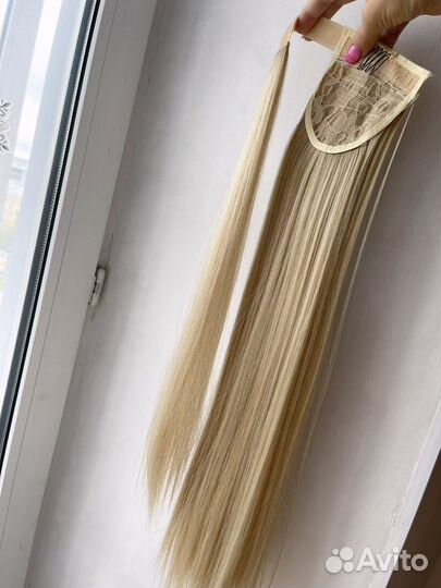 Хвост на заколке 65 см