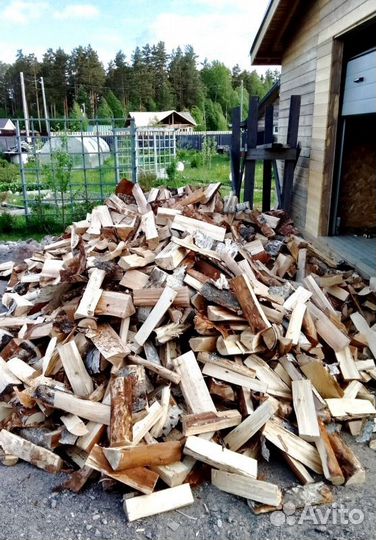 Дрова сухие колотые с доставкой